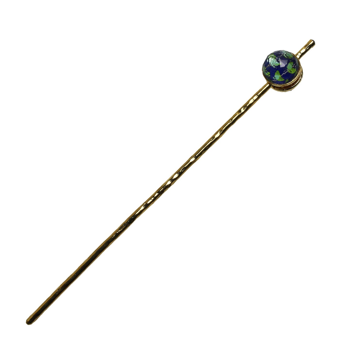 One Stick Hairpin Blue Gold TAMARUSAN