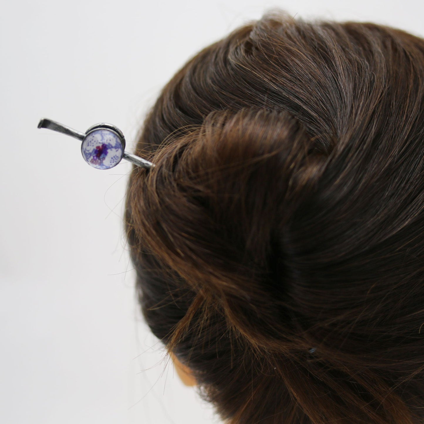 Stick Hairpin Plum Purple Japanese Style TAMARUSAN