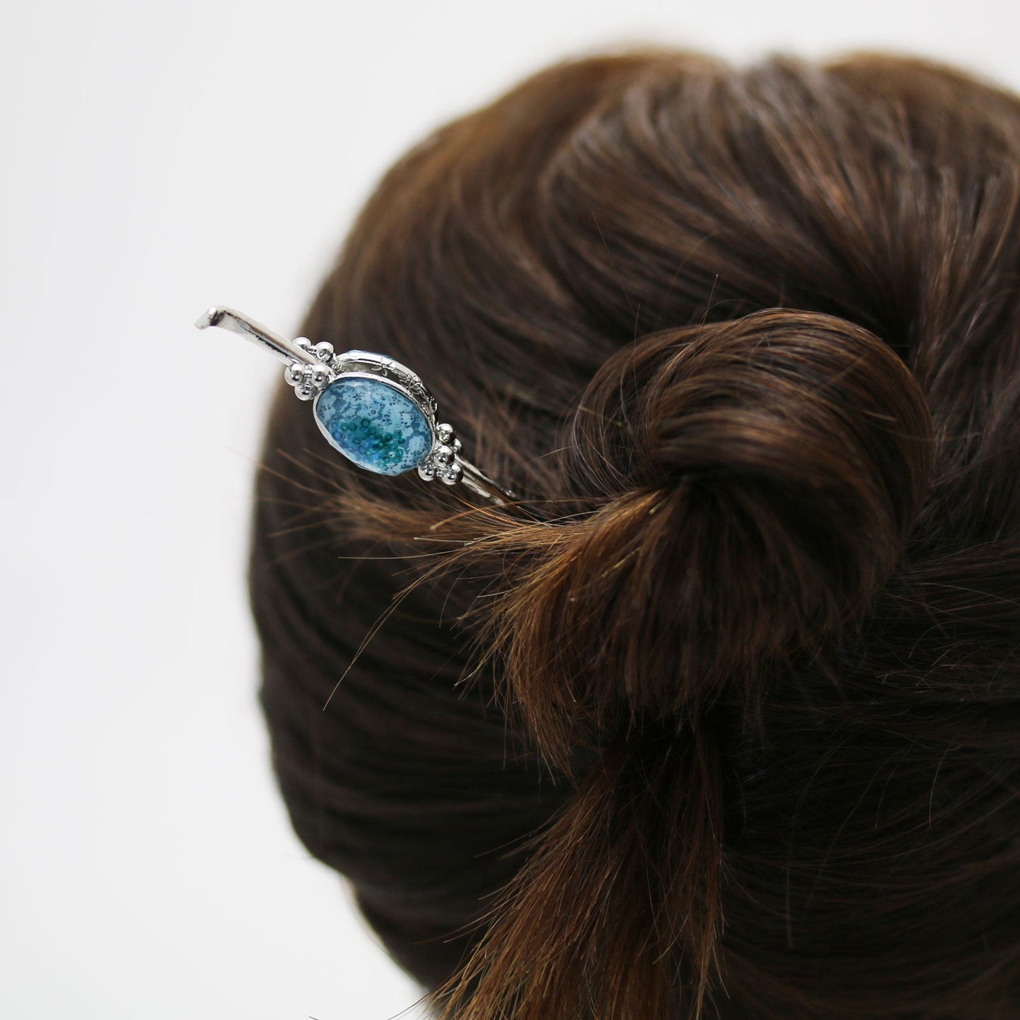 Hairpin Blue Plum Hair Accessory TAMARUSAN