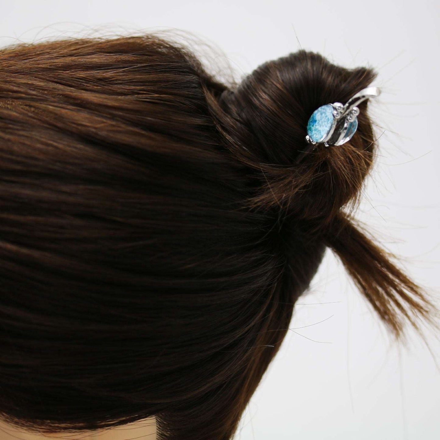 Hairpin Blue Plum Hair Accessory TAMARUSAN