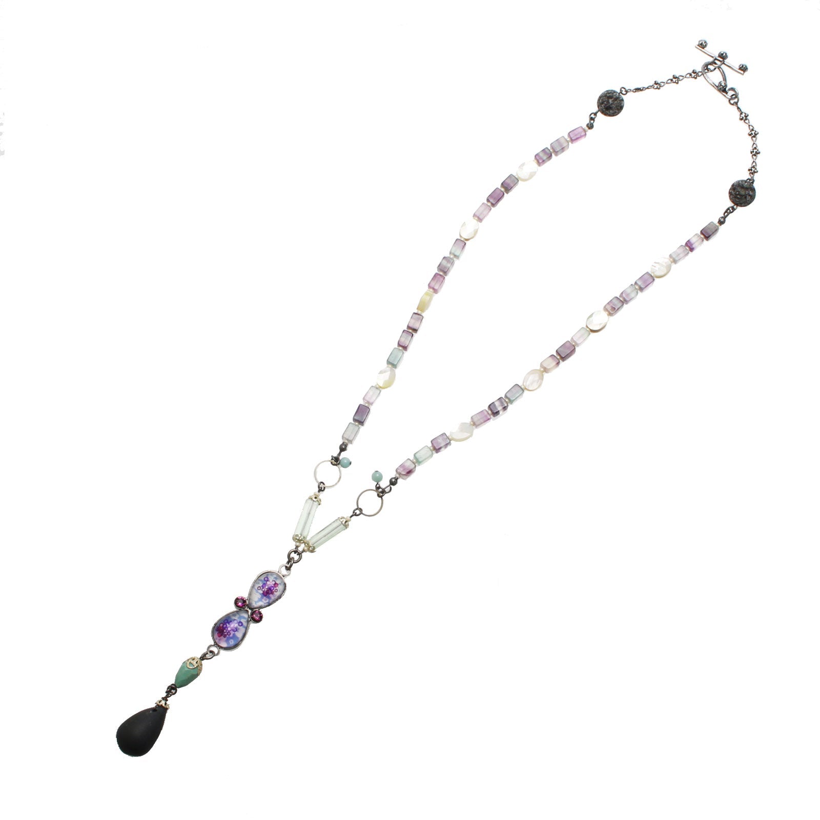 Necklace Plum Purple TAMARUSAN