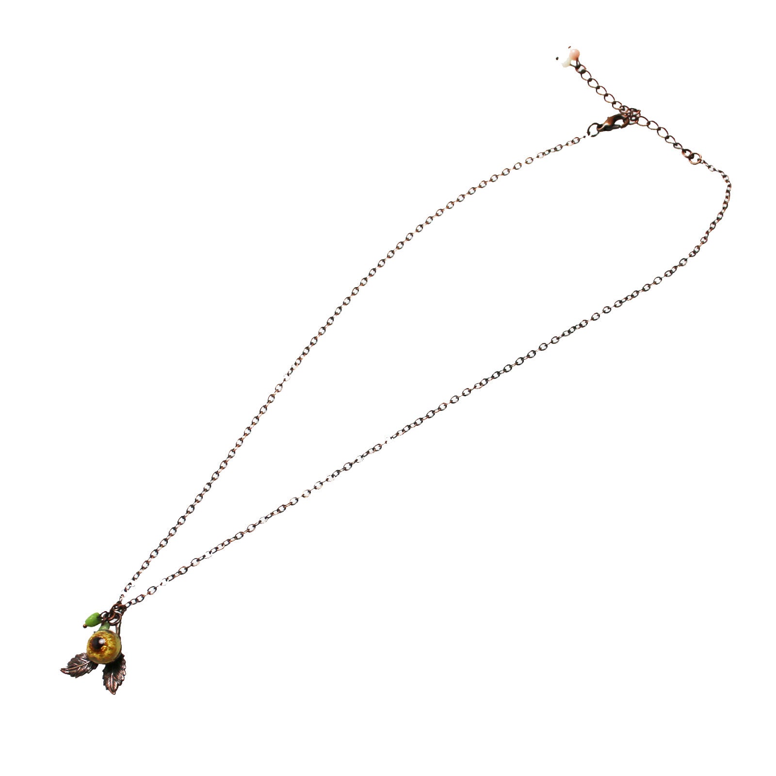 Necklace Small Flower Leaf TAMARUSAN