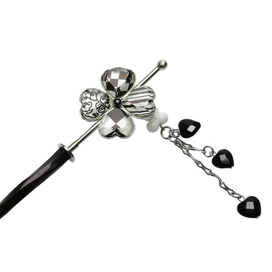 Changeable Ornament Hairpin Four-Leaf Clover TAMARUSAN